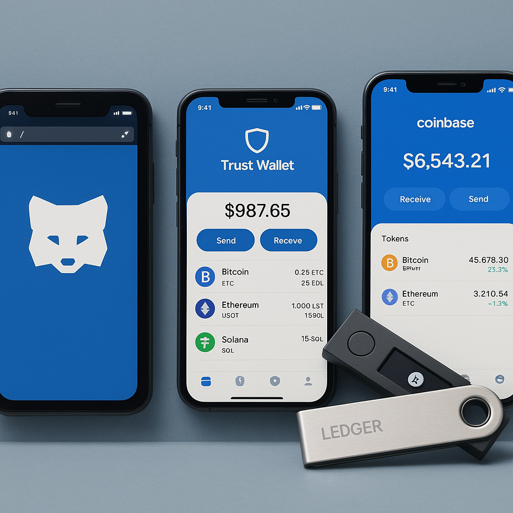 Best Crypto Wallets for Beginners (2025 Edition)
