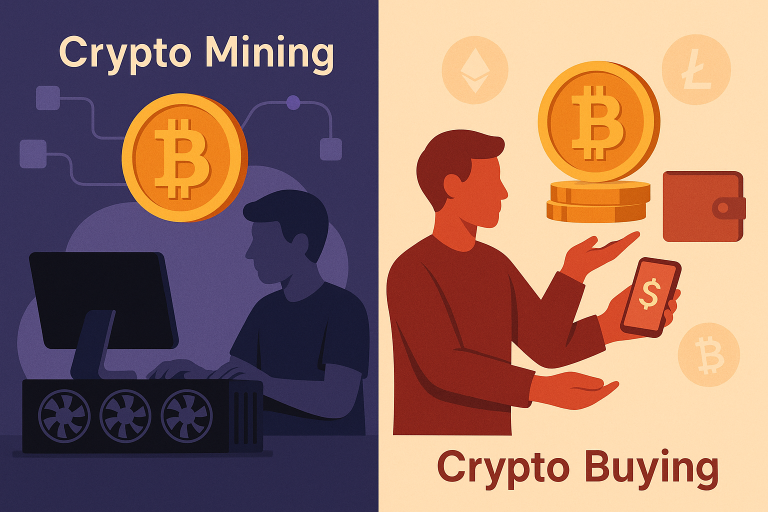 Crypto Mining vs Crypto Buying: Which Is Better?